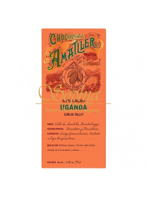Amatller - Uganda 81% plantážna čokoláda (70g)
